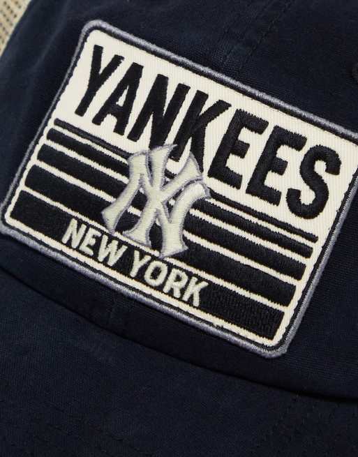 47 Brand NY Yankees mesh back cap in black, 2 of 4
