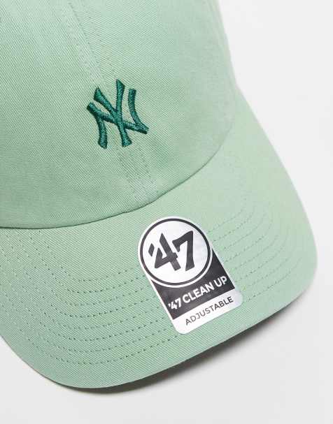 47 Brand – NY Yankees – Miętowa czapka z daszkiem i małym logo