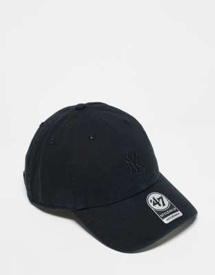 47 Brand 47 Brand NY Yankees mini logo cap in black