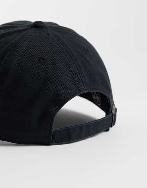47 Brand NY Yankees mini logo cap in black, 3 of 3