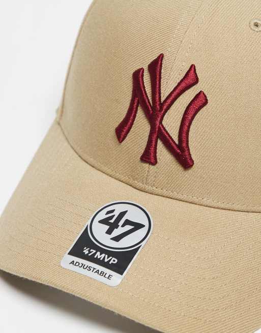 47 Brand – NY Yankees MVP – Beige keps, 2 av 3