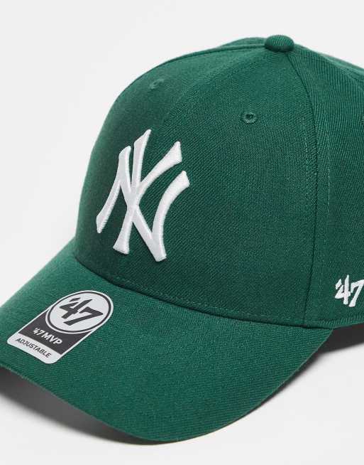 47 Brand NY Yankees mvp cap in green, 2 of 3