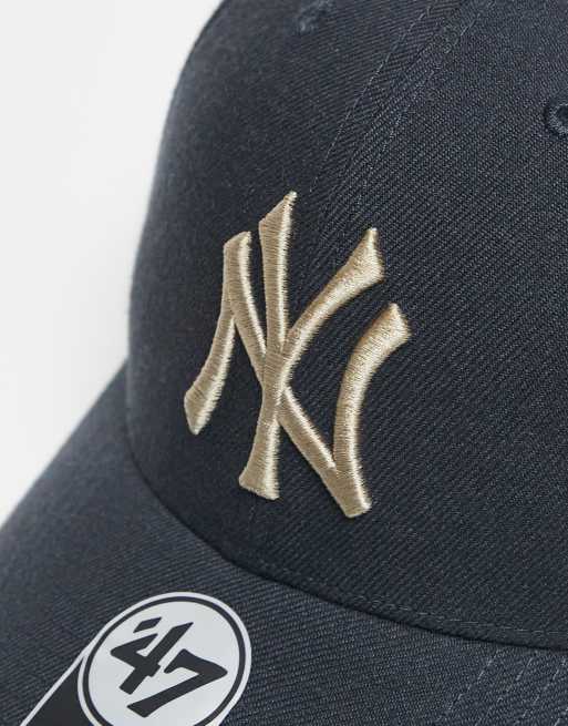 47 Brand NY Yankees mvp cap in navy , 2 of 3