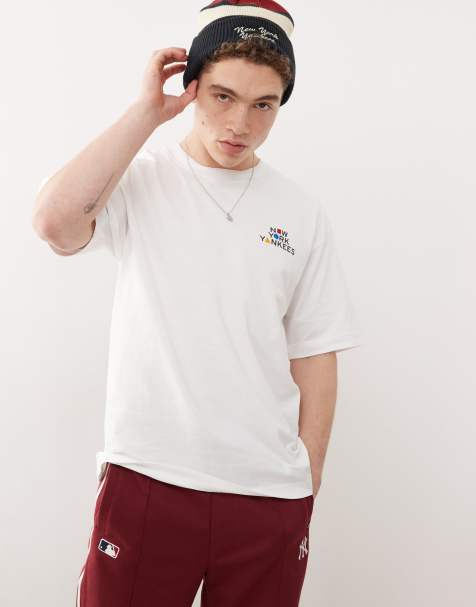 47 Brand – NY Yankees Primary – Biały T-shirt z grafiką na plecach - view 1