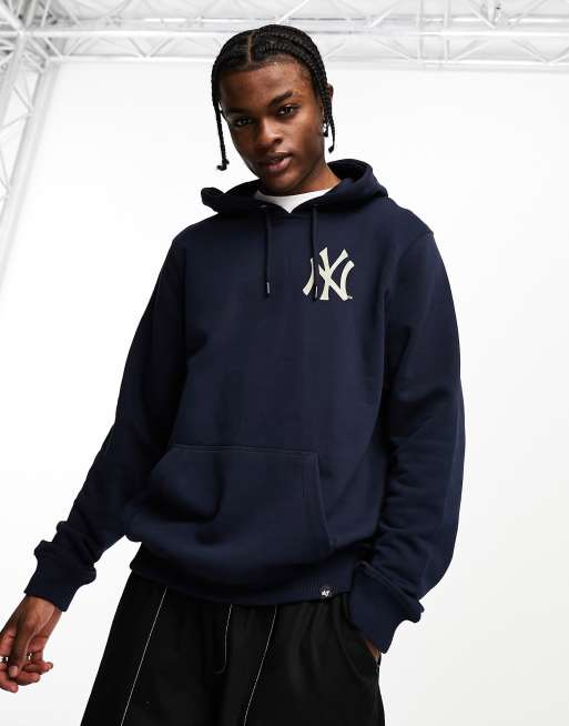 NY YANKEES HOODIE NAVY