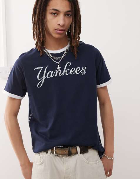 47 Brand NY Yankees script t-shirt in navy - view 1
