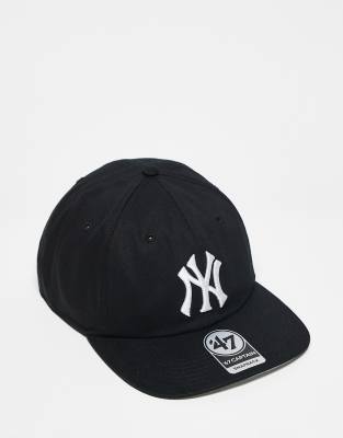 47 Brand 47 Brand NY Yankees snapback cap in black