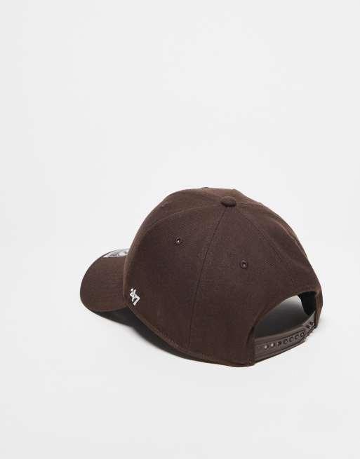 47 Brand NY Yankees snapback cap in chocolate