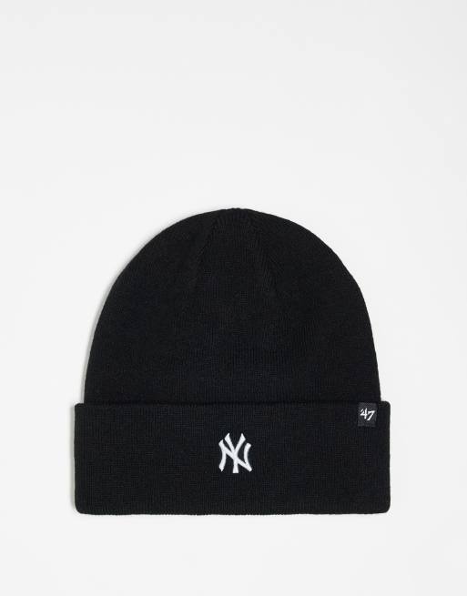 47 Brand - NY Yankees - Sort hue i strik med minilogo