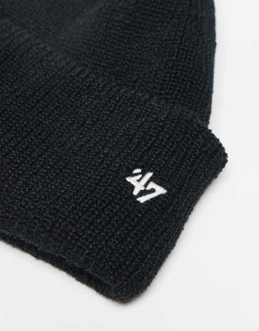 47 Brand - NY Yankees - Sort hue med ribstrikket kant, 2 af 3
