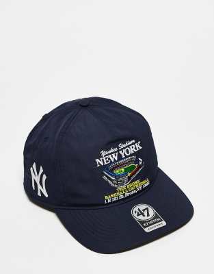 47 Brand 47 Brand NY Yankees stadium baseball cap in navy