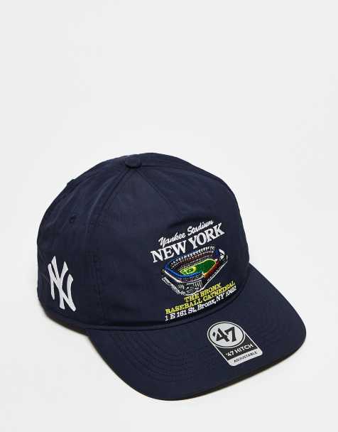 47 Brand NY Yankees stadium baseball cap in navy - view 1