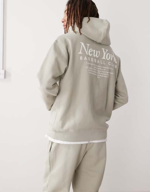 Pull à Capuche Boston Red Sox – Marque '47, Pour Homme, Taille S, Gris, état Correct