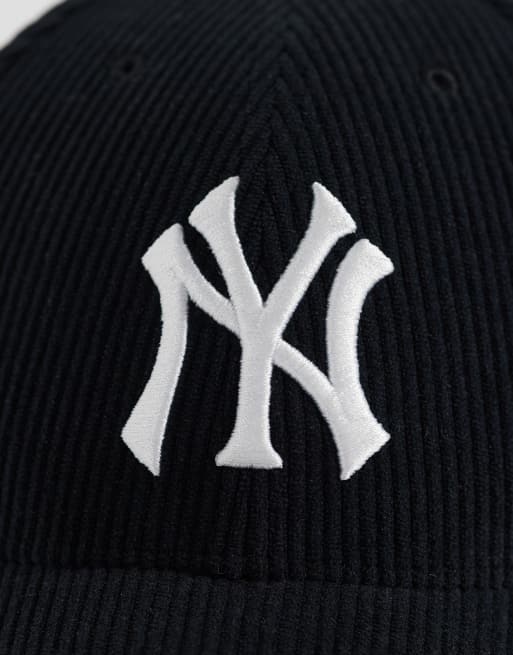 47 Brand NY Yankees thick cord cap in black, 2 of 3