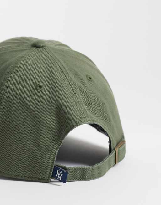 47 Brand NY Yankees tonal clean up cap in khaki, 2 of 3