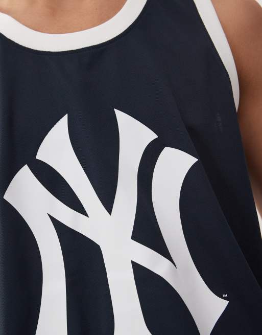 47 Brand – NY Yankees – Trägertop in Marineblau mit Logoprint, 3 von 4