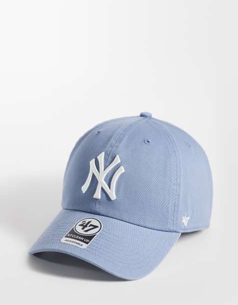 47 Brand NY Yankees womens clean up cap in baby blue - view 1
