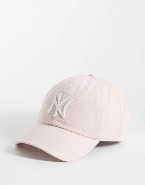 47 Brand NY Yankees womens clean up cap in baby pink - view 1