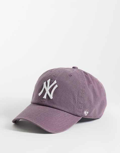 47 Brand NY Yankees womens clean up cap in blackberry cacao - view 1