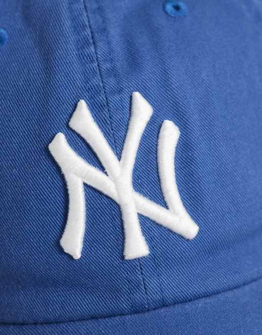 47 Brand NY Yankees womens clean up cap in blue, 2 of 3