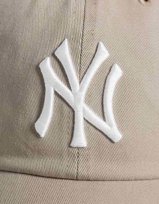 47 Brand NY Yankees womens clean up cap in lynx neutral, 3 of 3