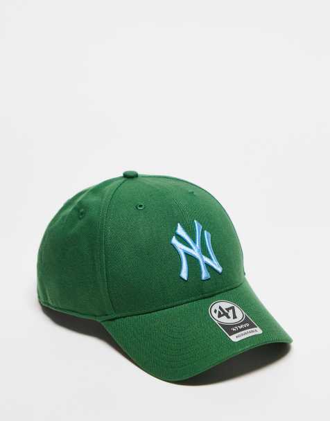 47 Brand – NY Yankees – Zielona dopasowana czapka snapback - view 1