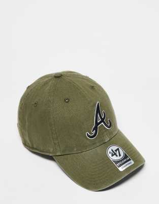 47 Brand - Oakland Athletics - Kappe in Grün mit Logo