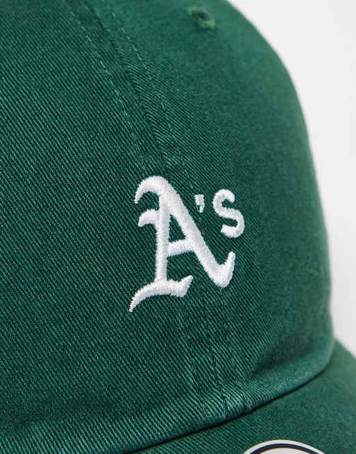 47 Brand Oakland mini logo cap in washed green, 2 of 3
