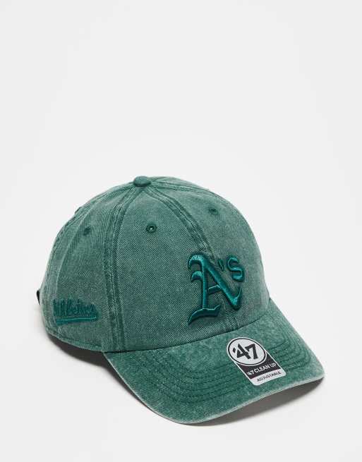 47 Brand Oaklands Athletics clean up cap in green