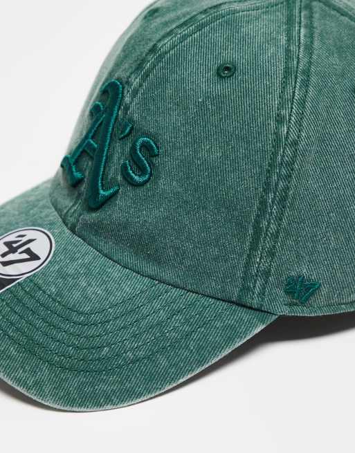 47 Brand Oaklands Athletics clean up cap in green, 3 of 3