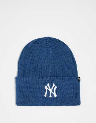 47 Brand - Strickmütze in Blau mit „NY Yankees"-Logo