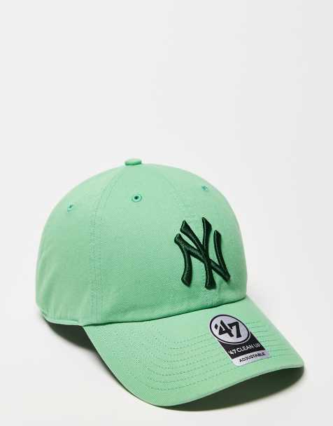 47 Brand – tonad NY Yankees – Grön keps i "clean up"-design - view 1