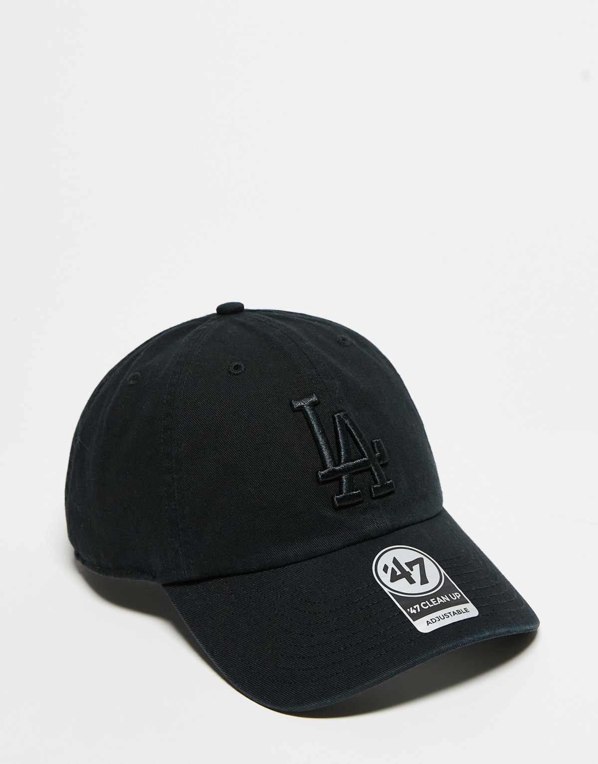 47 Brand tonal LA Dodgers clean up baseball cap in black