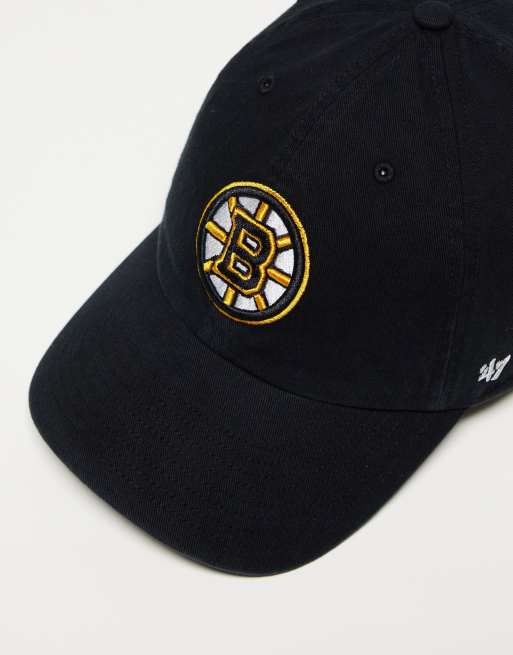 47 - Clean Up NHL Boston Bruins - Cappellino con visiera unisex nero, 3 di 4