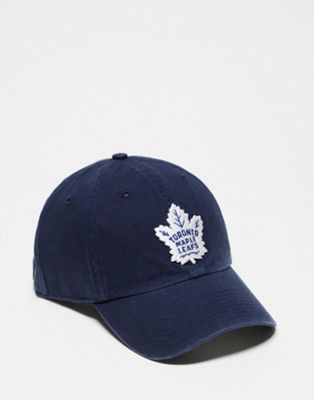 47 Clean Up NHL Toronto Maple Leafs unisex baseball cap in navy - ASOS Price Checker