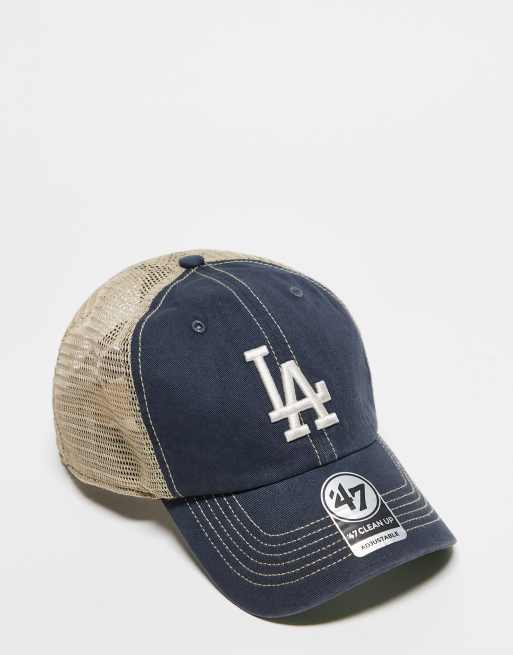 47 Brand - Casquette minimaliste Los Angeles Dodgers - Bleu marine