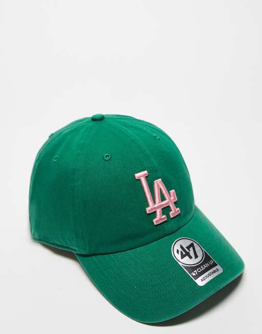 47 Brand - Los Angeles Dodgers - Casquette minimaliste - Vert