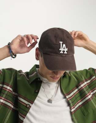 47 Brand - MLB LA Dodgers - Casquette de baseball - Marron