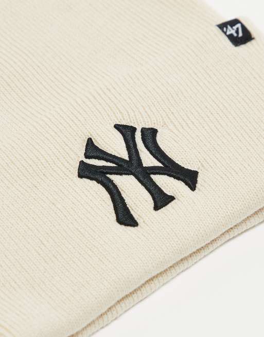 47 Brand - New York Yankees - Bonnet en velours côtelé - Beige, 2 de 3