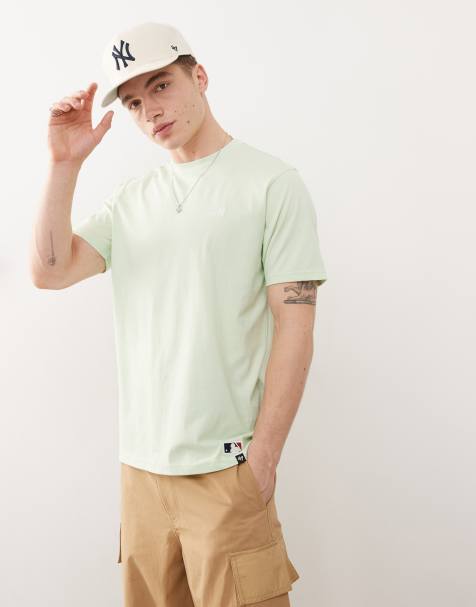 47 Brand - T-shirt à logo NY Yankees - Vert menthe - view 1