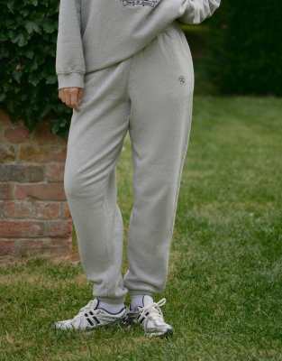 4th & Reckless - Arlo - Pantalon de jogging resserré aux chevilles - Gris chiné