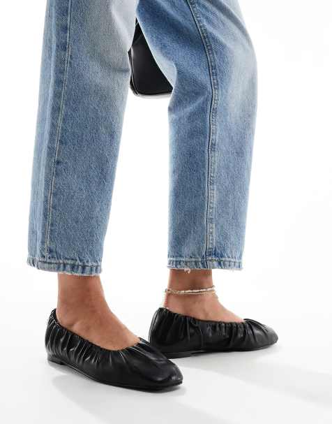 4th & Reckless - Bailey - Ballerines froncées - Noir - view 1