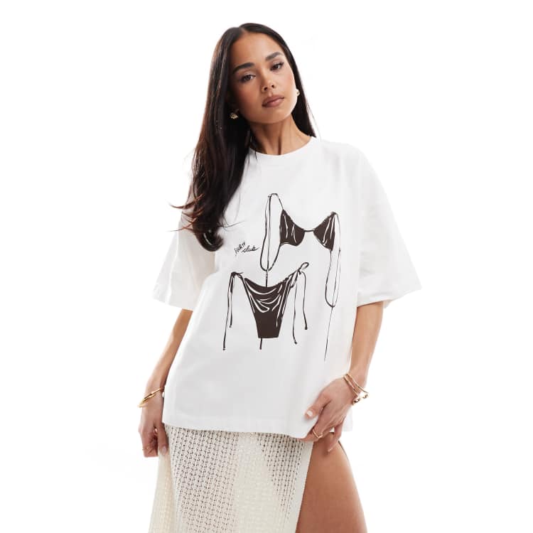 Tシャツ(半袖/袖なし) ARIANNA BIKINI TEE ナニプア 半袖Tシャツ パイナップル