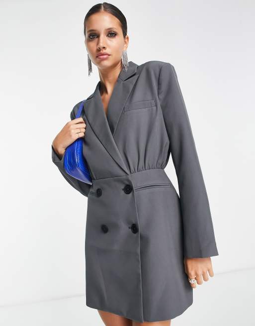 Dress with grey on sale blazer