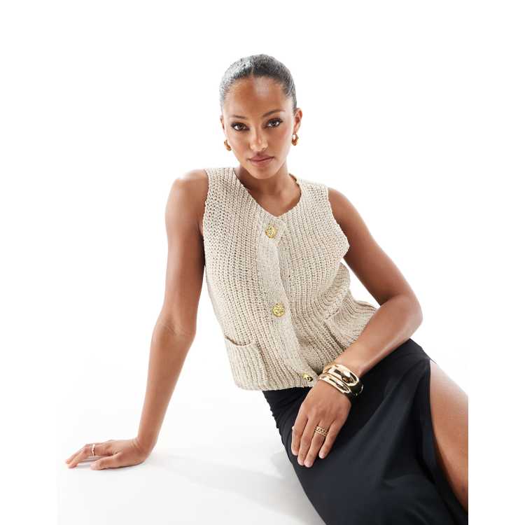 トップス ENFOLD 2024SS MINIMAL-SHAPE-VEST ENFOLD 2024SS MINIMAL