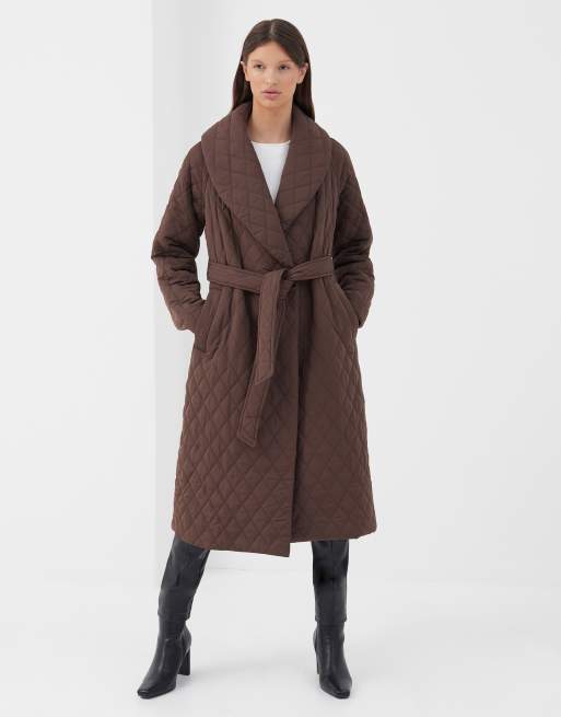 4th & Reckless - Cappotto trapuntato marrone