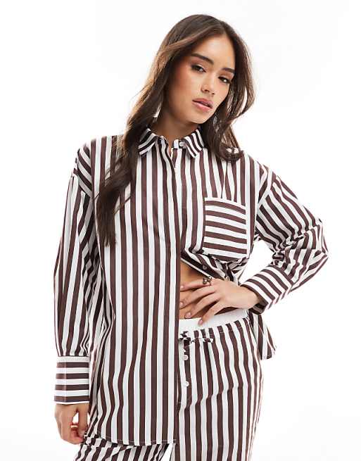4th & Reckless linen blend oversized pocket detail shirt and 4th & Reckless linen blend oversized pocket detail shirt and