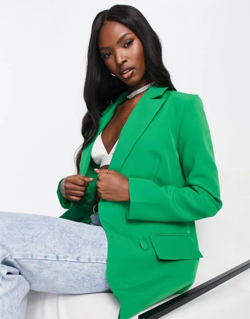 Green pants and on sale blazer