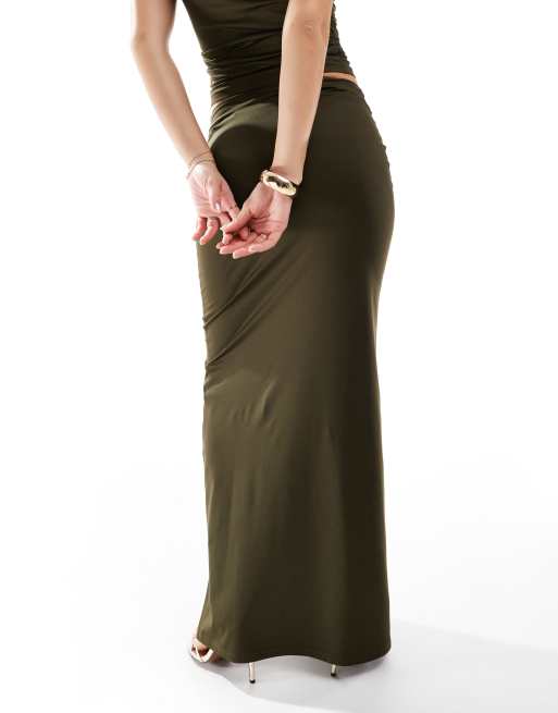 4th & Reckless double layered slinky twist detail thigh
