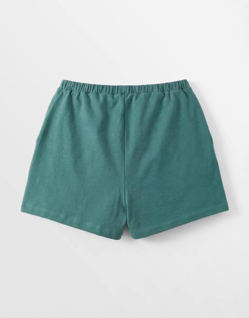4th & Reckless elasticated waist boxer shorts in green (part of a set), 7 of 7
